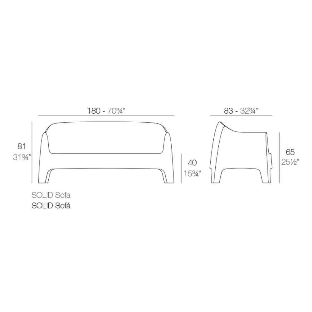 Set da Giardino di Design Marrone, in Outlet