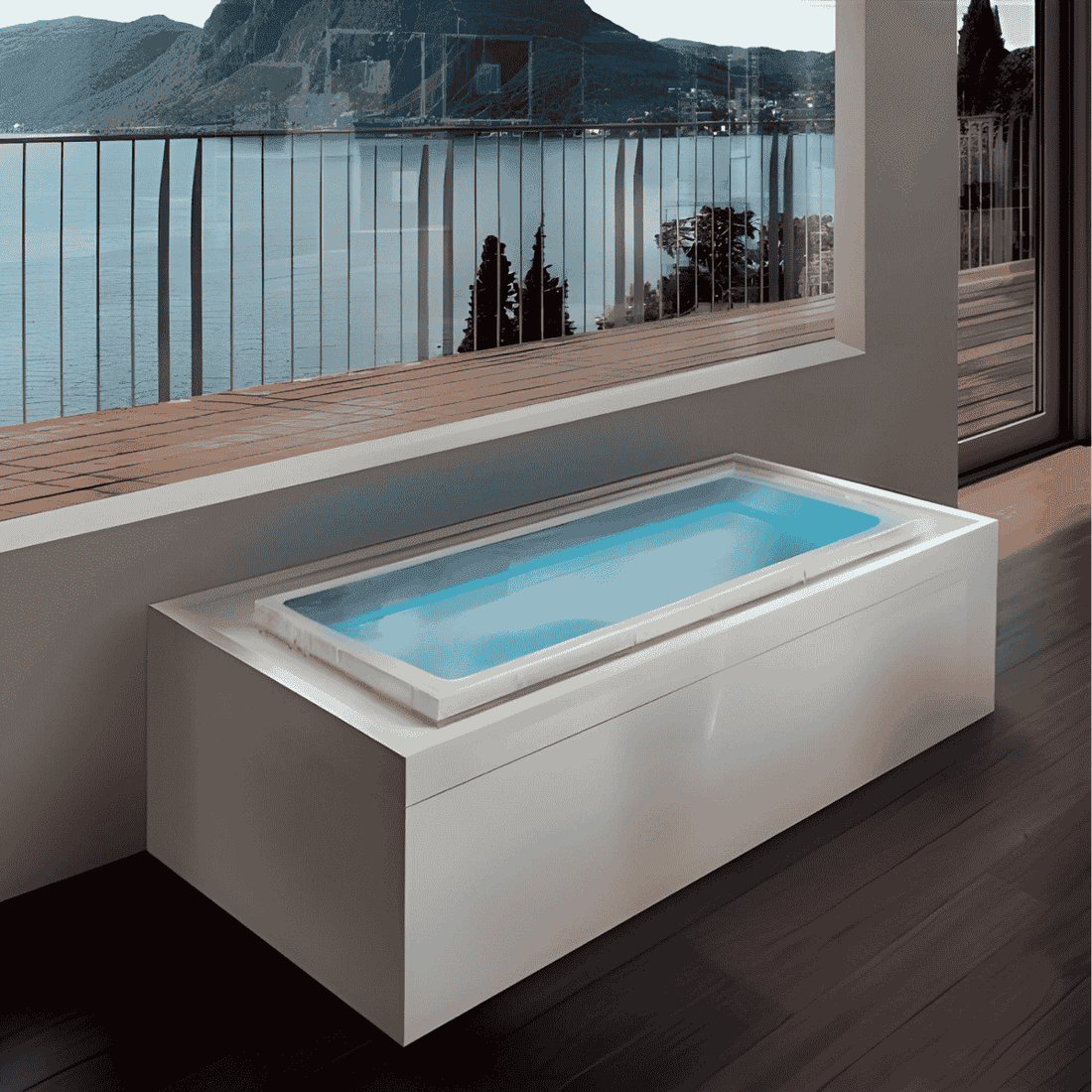 gosh minipiscina treesse a bordo lago