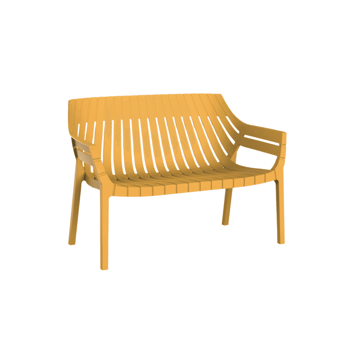 Vondom Spritz, Set da Giardino di Design Mostarda, in Pronta Consegna