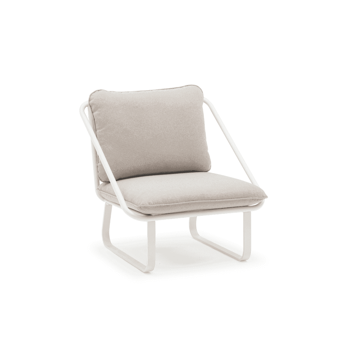 Solaris Ares, Poltrona da Giardino in Alluminio e Corde con Cuscini