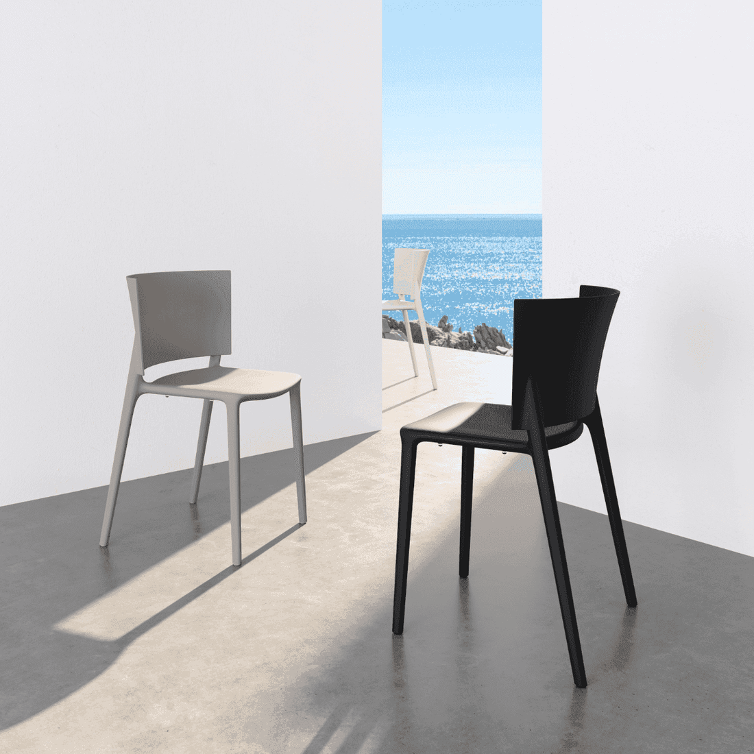 Vondom Africa Chair, Sedia di Design Disegnata da Eugeni Quitllet