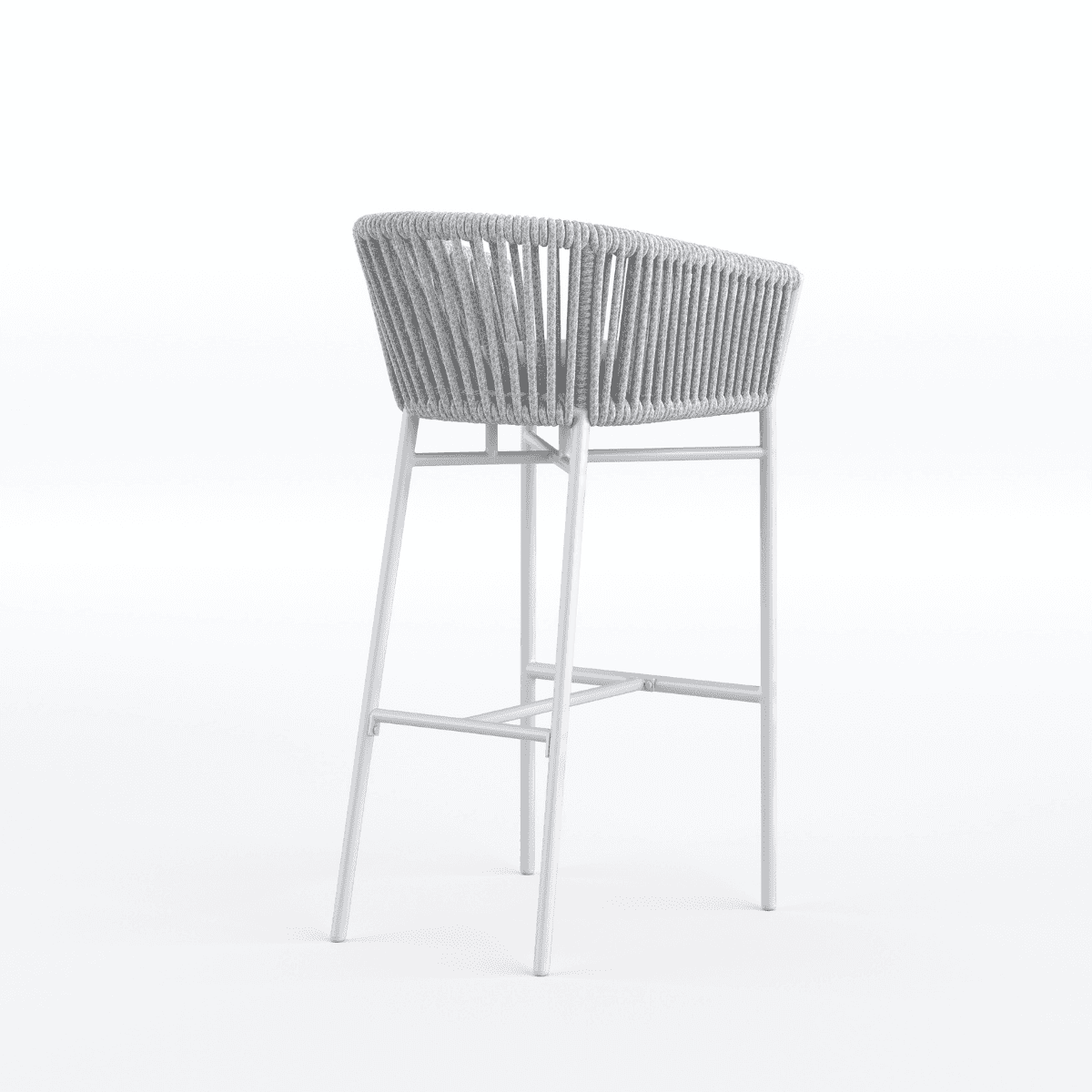 Solaris "Ermes", Sgabello a Corde Elegante e Resistente