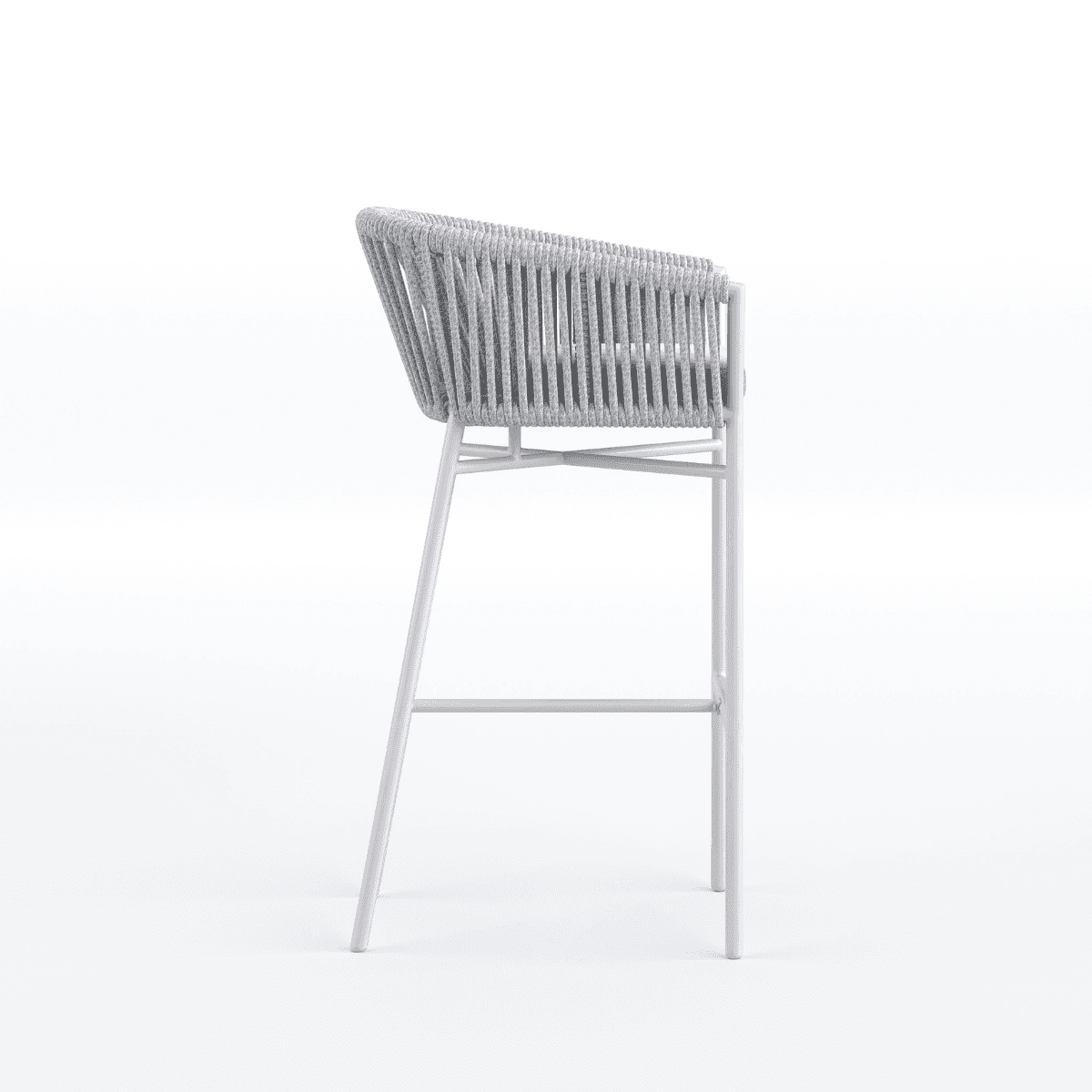 Solaris "Ermes", Sgabello a Corde Elegante e Resistente