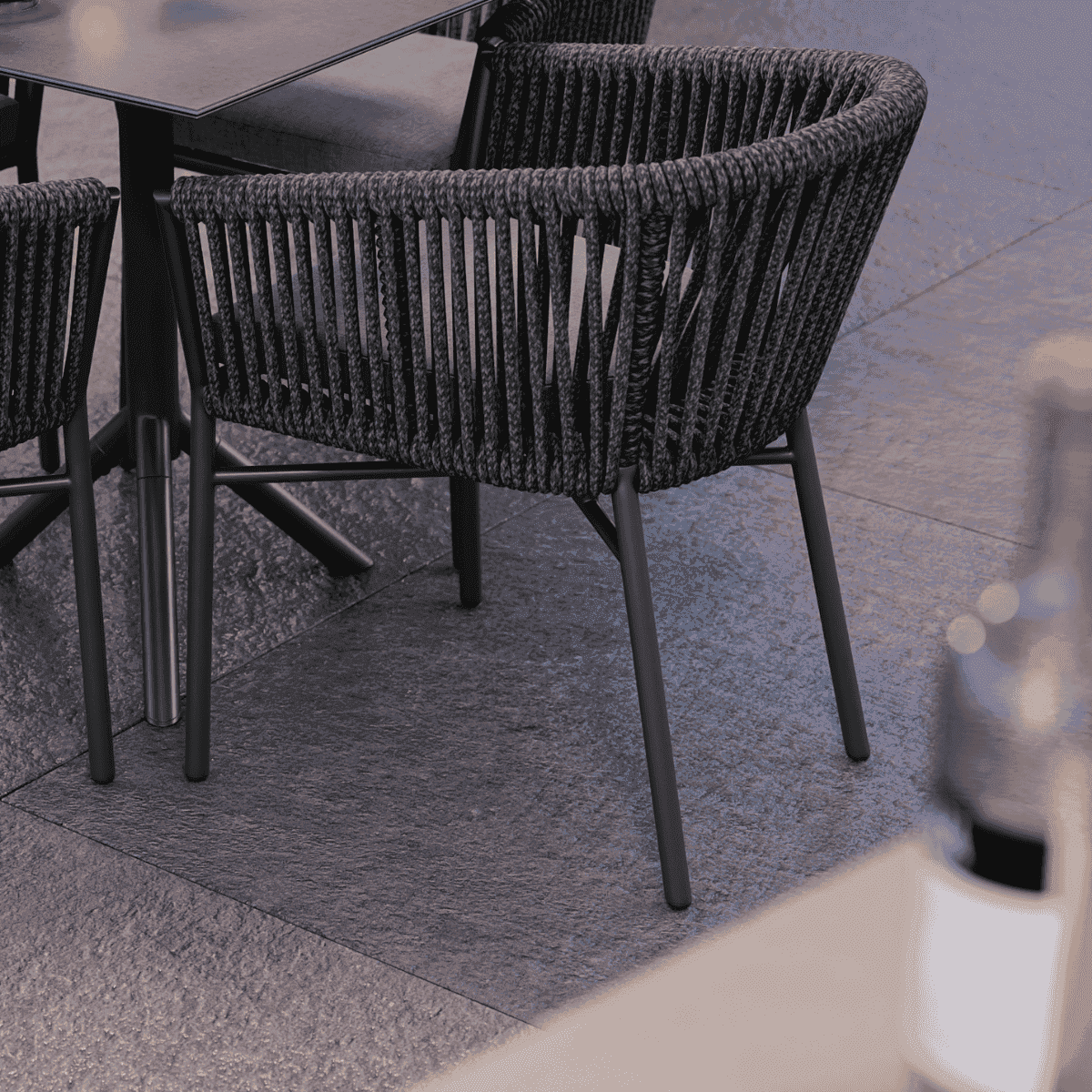 Solaris "Ermes", Sedie a Corde per Ambienti Esterni