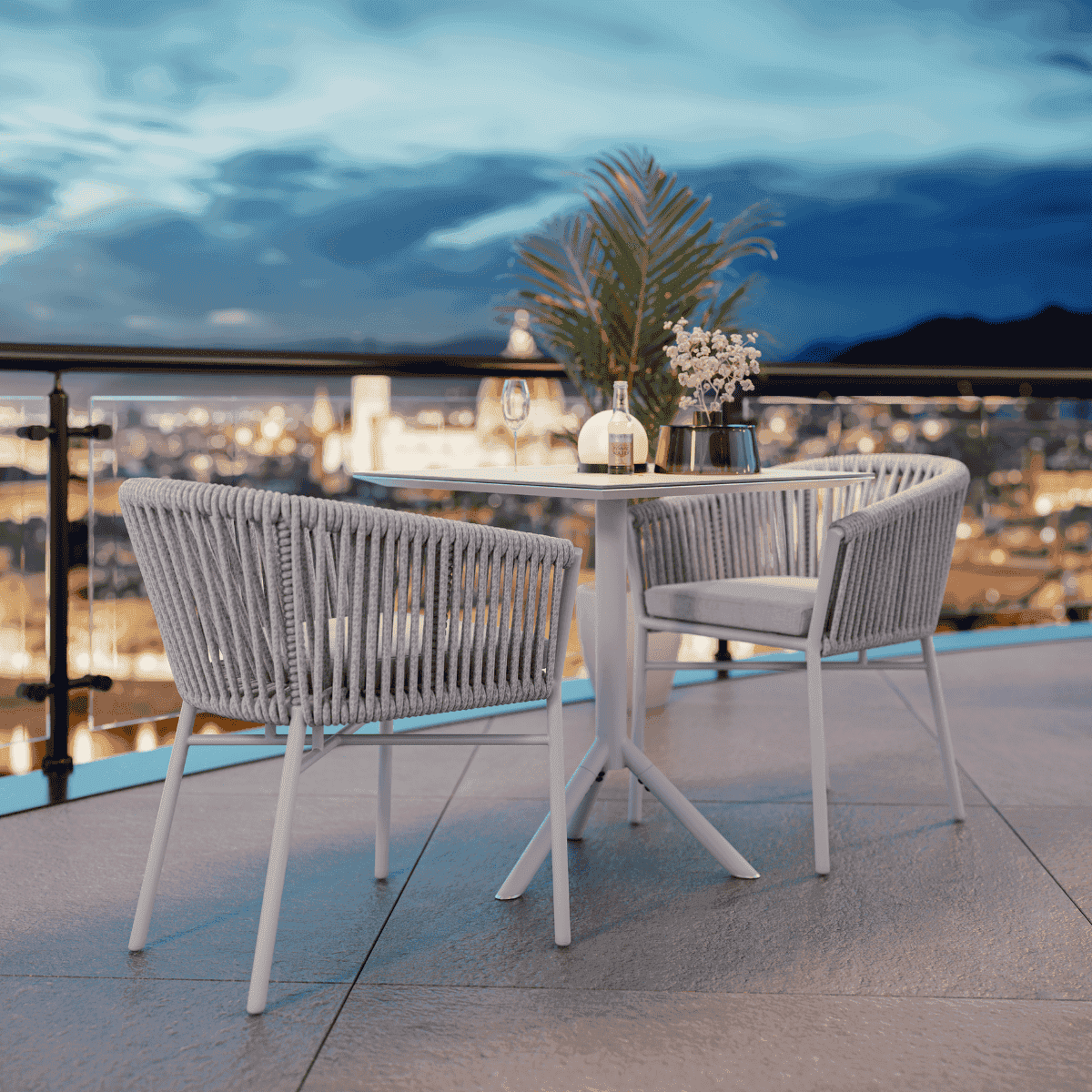 Solaris "Ermes", Sedie a Corde per Ambienti Esterni