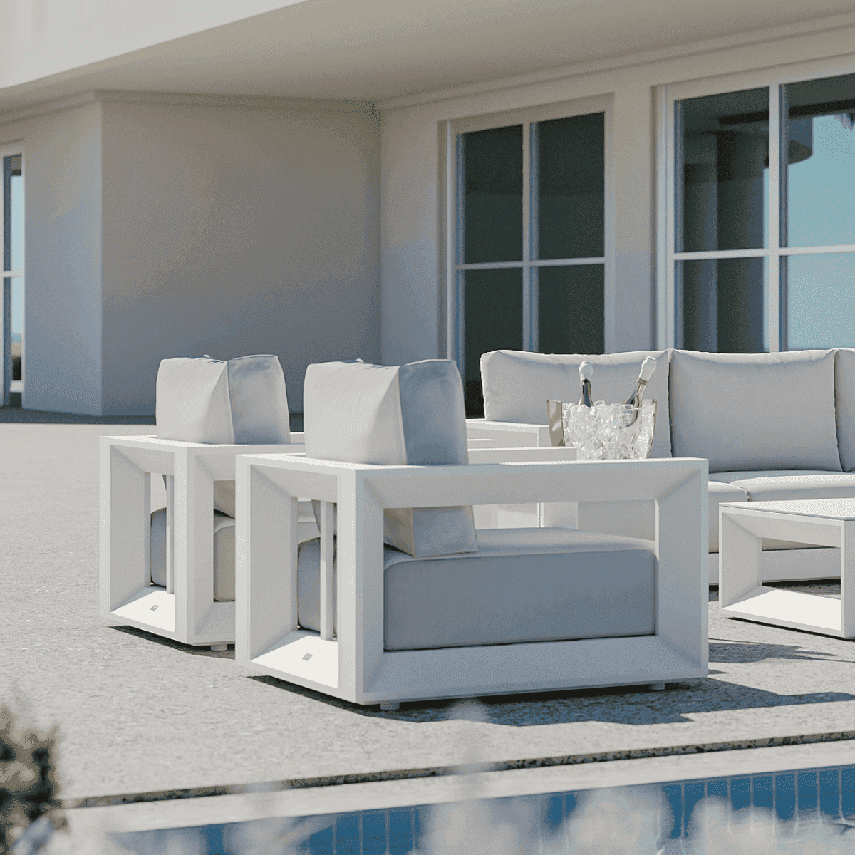 Solaris "Kairos", Poltrona di Design per Ambienti Esterni