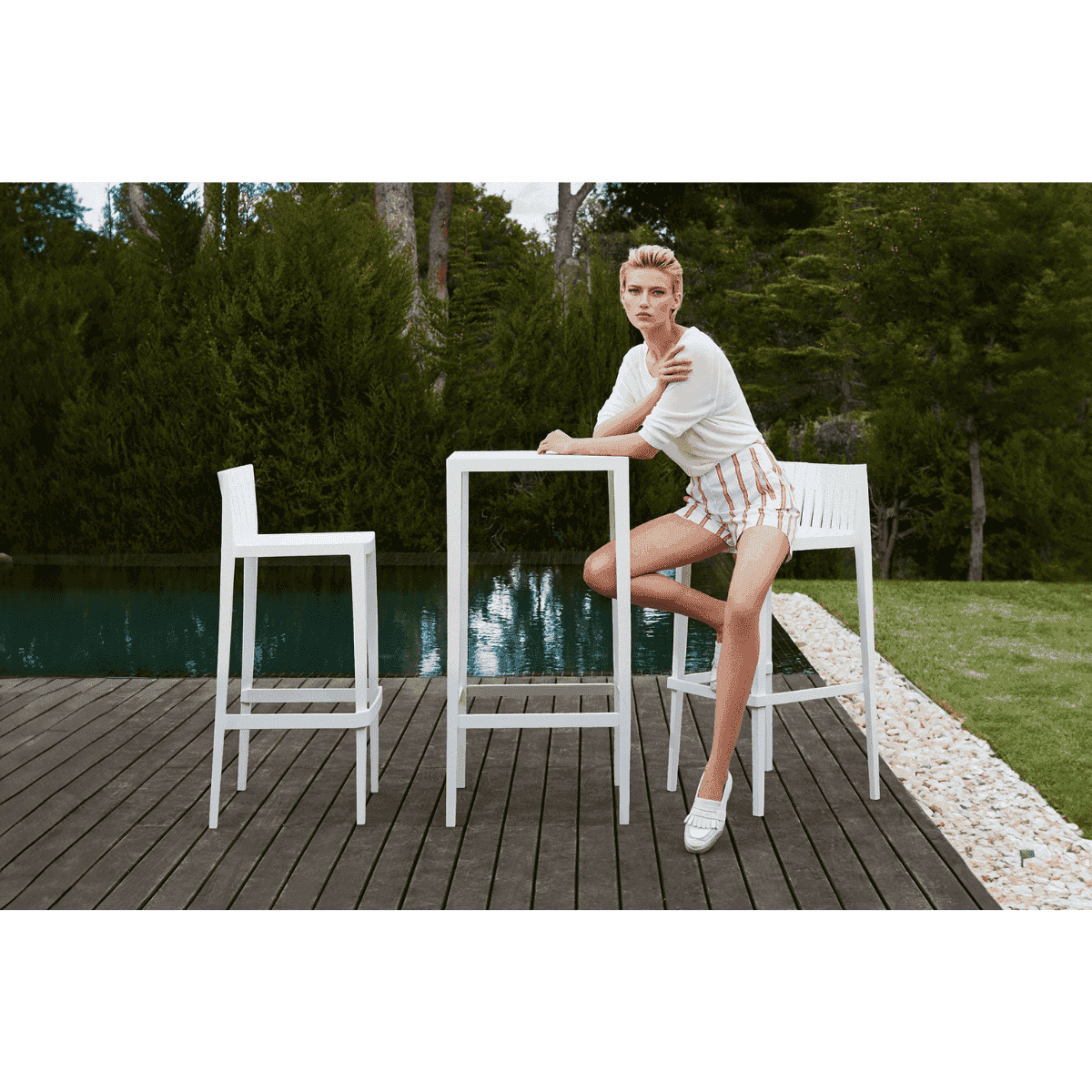 Vondom Spritz High Table, Tavolo Alto da Bar di Archirivolto Design per Vondom