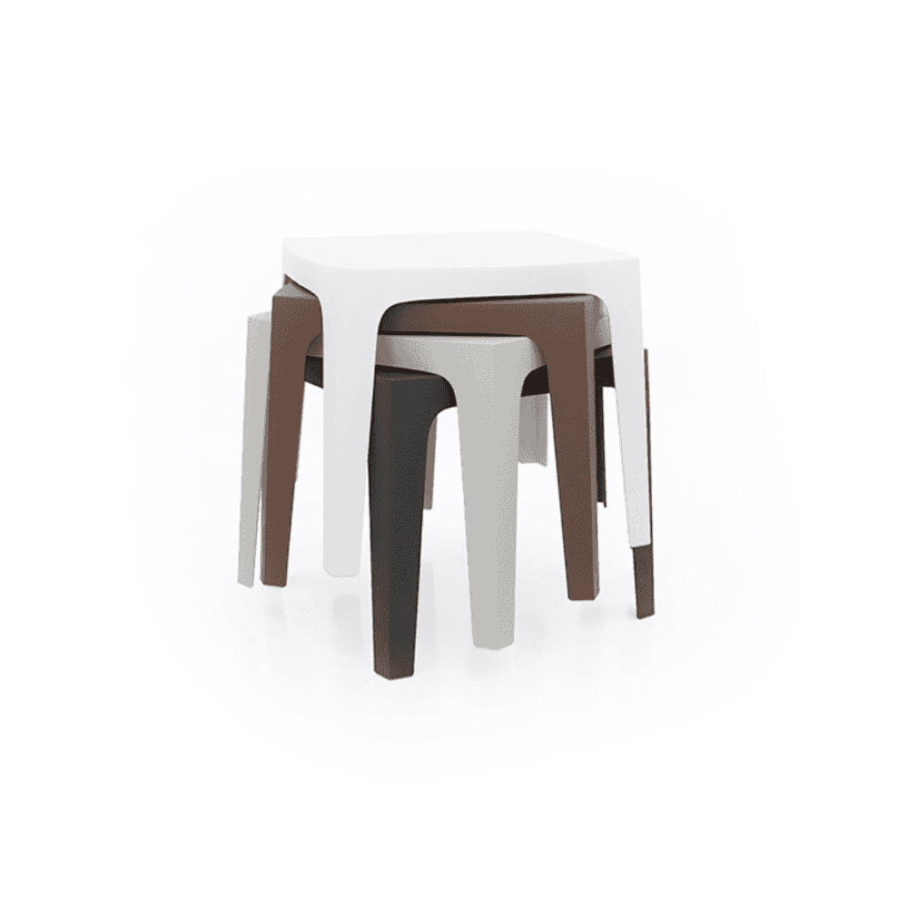 Vondom Solid Dinning Table, Tavolo da Pranzo 4 Posti