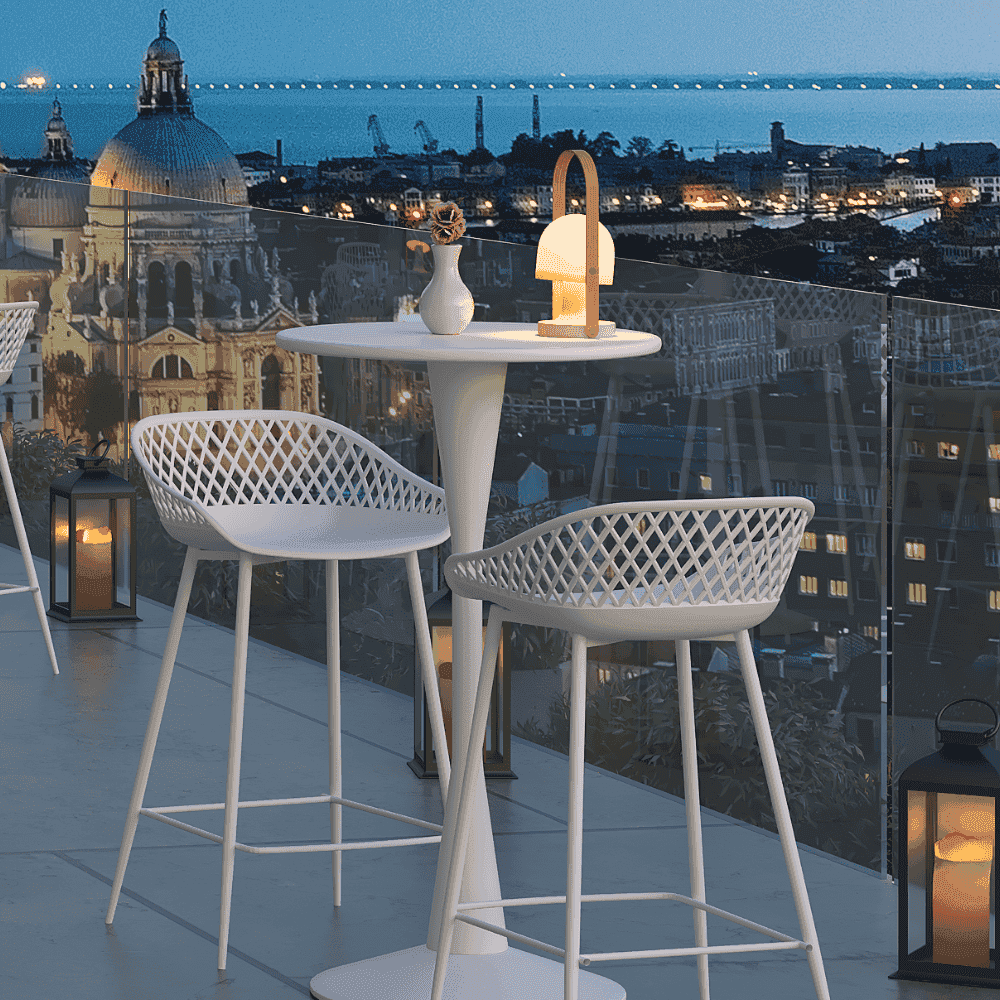 Solaris "Pegaso", Tavolo per 4 persone di Design per Ambienti Esterni