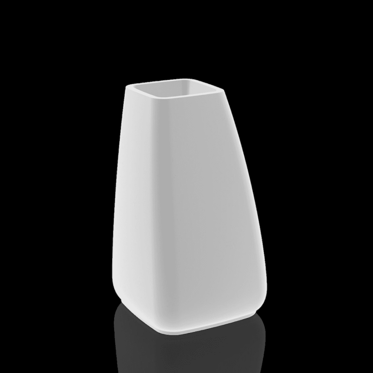 Vondom Noma Planter High Maceteros , Vaso da Giardino in Resina di Polietilene