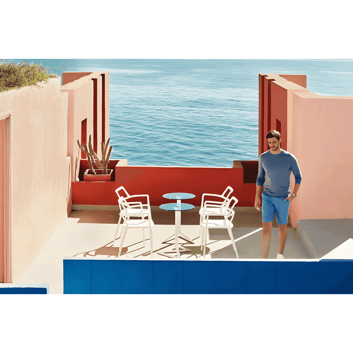 Vondom Delta Chair, Sedia di Design Disegnata da Jorge Pensi