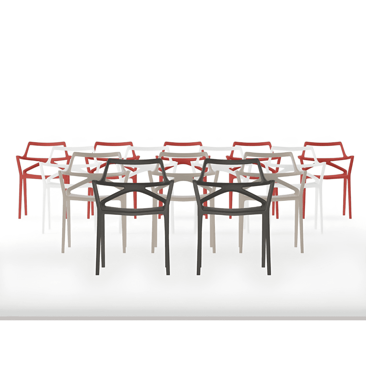 Vondom Delta Chair, Sedia di Design Disegnata da Jorge Pensi