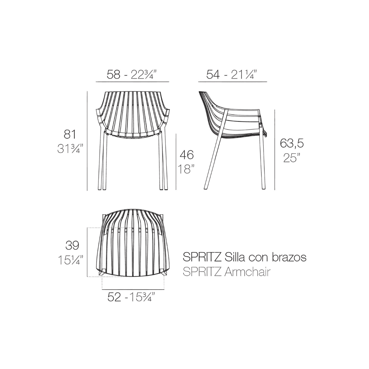Vondom Spritz Sofa - Sedie da Esterni disegnate da Archirivolto Design