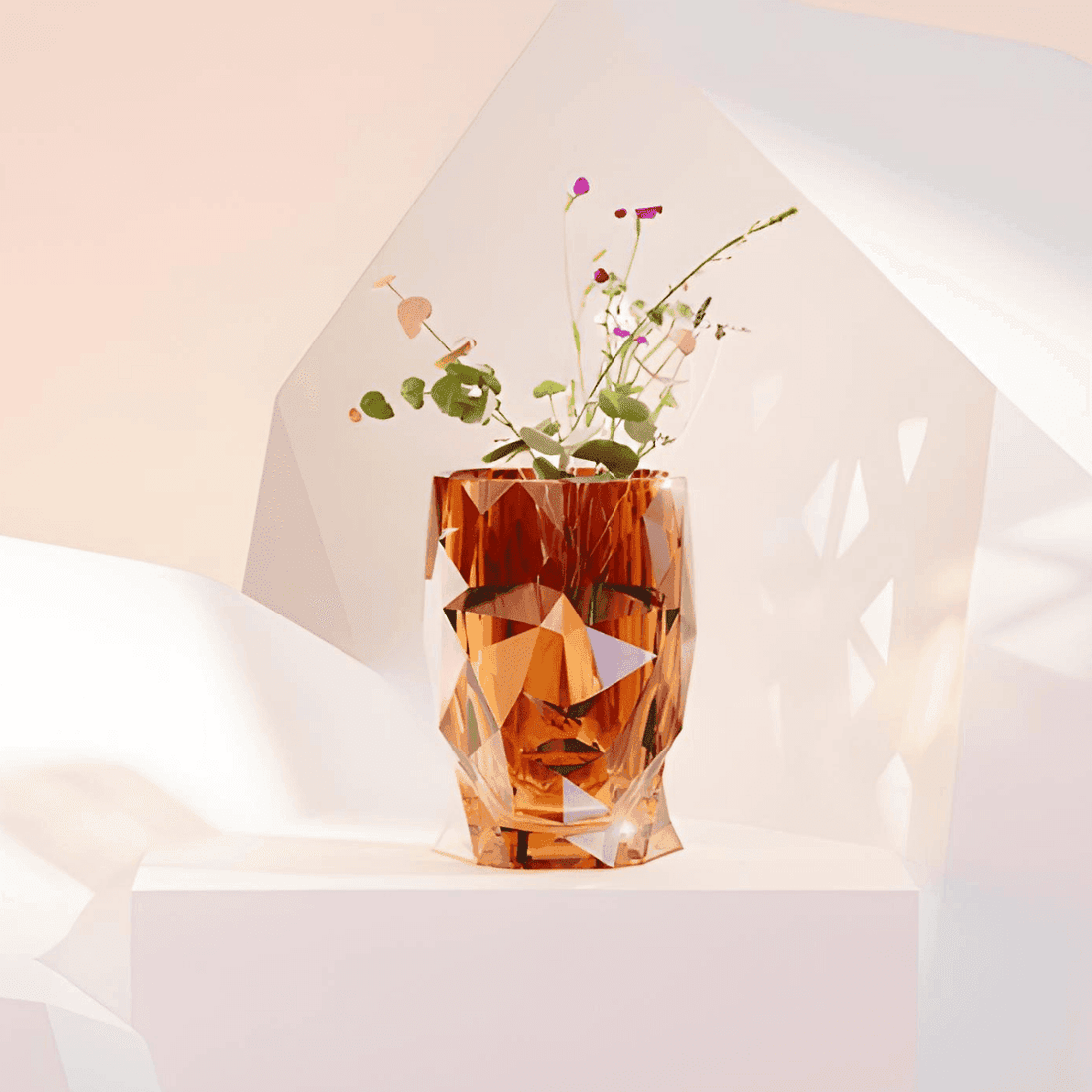 Vondom Adan Nano, Vaso Piccolo di Design per Esterni e Interni