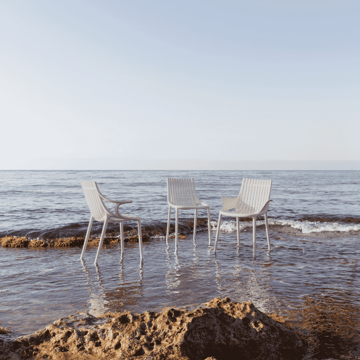 Vondom Ibiza Armchair, Sedia con Braccioli Ispirata all&