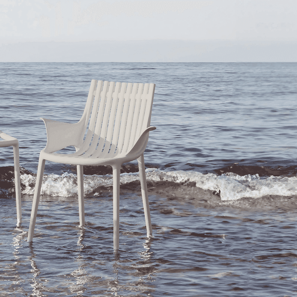 Vondom Ibiza Armchair, Sedia con Braccioli Ispirata all&