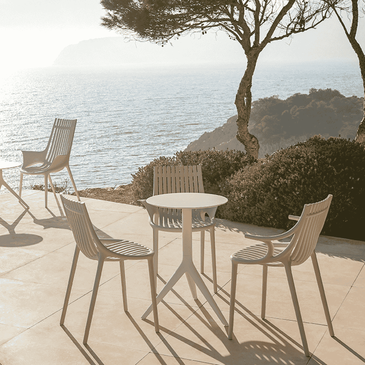 Vondom Ibiza Chair, Sedia Senza Braccioli Ispirata all&