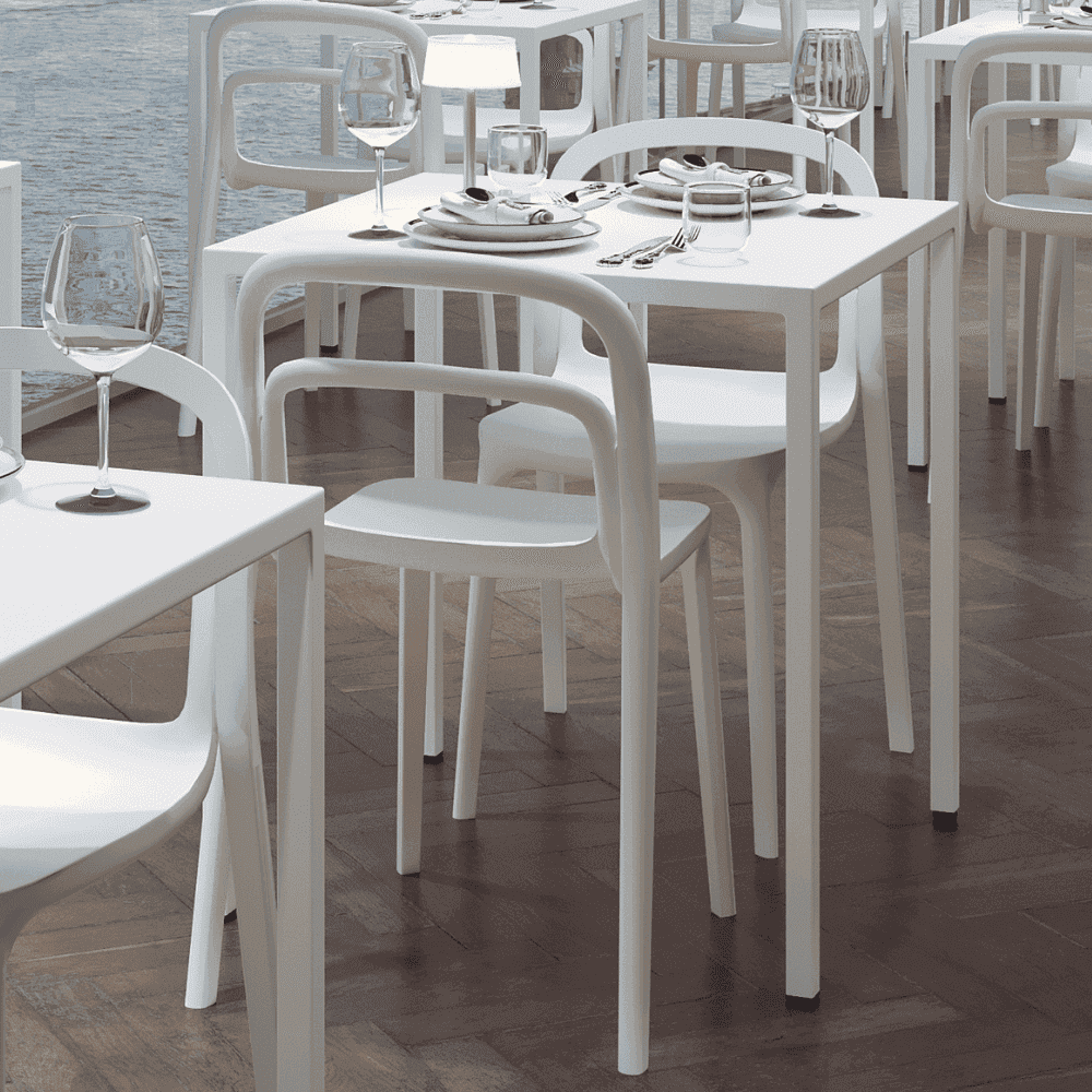 Solaris "Zen", Sedia da Giardino Minimalista