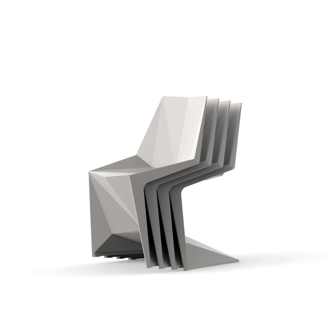 Vondom™ Voxel Chair, Sedia di Design Colore Pistacchio