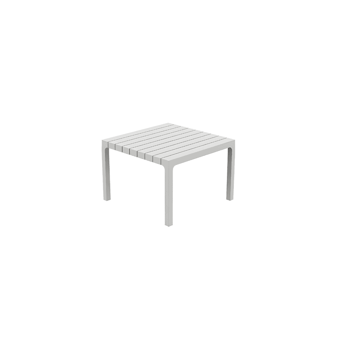 tavolino da salotto per esterni bianco