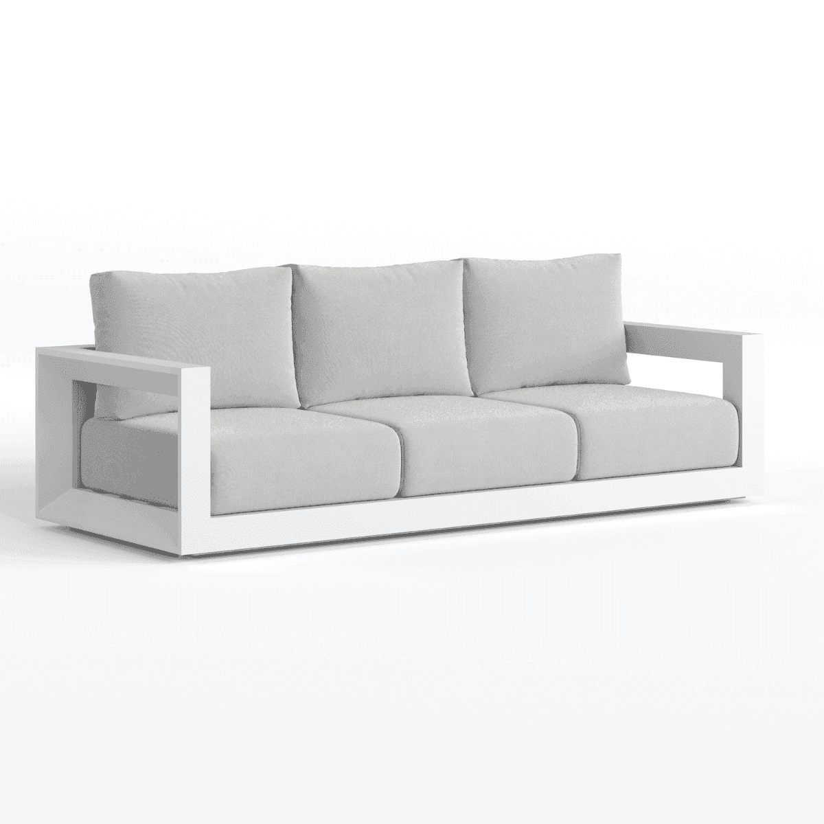 Solaris Kairos - Comodo ed Elegante Set Salotto Bianco da Giardino