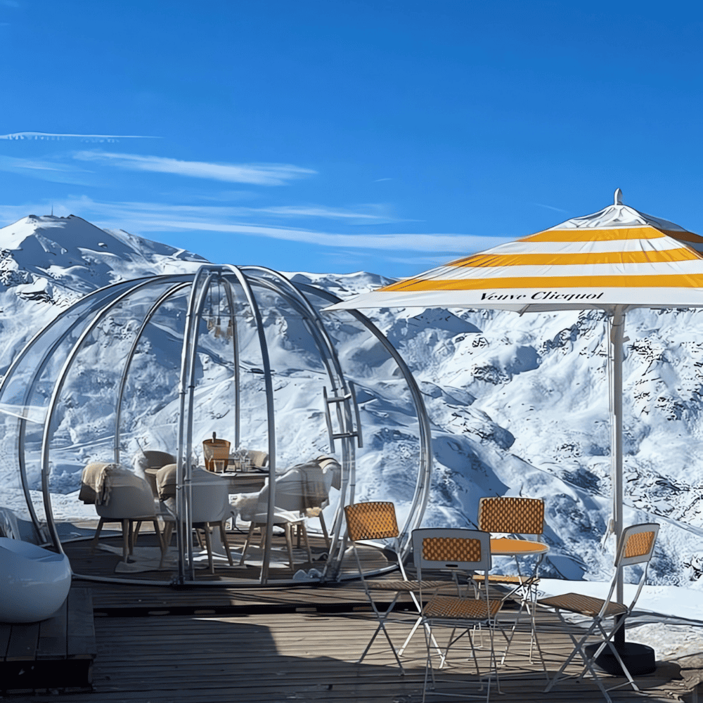 BOLLA® UP - Cupola Geodetica per le Stagioni Fredde