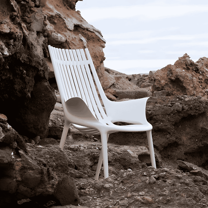 Vondom Ibiza Lounge Chair, Poltrona con Braccioli Ispirata all&