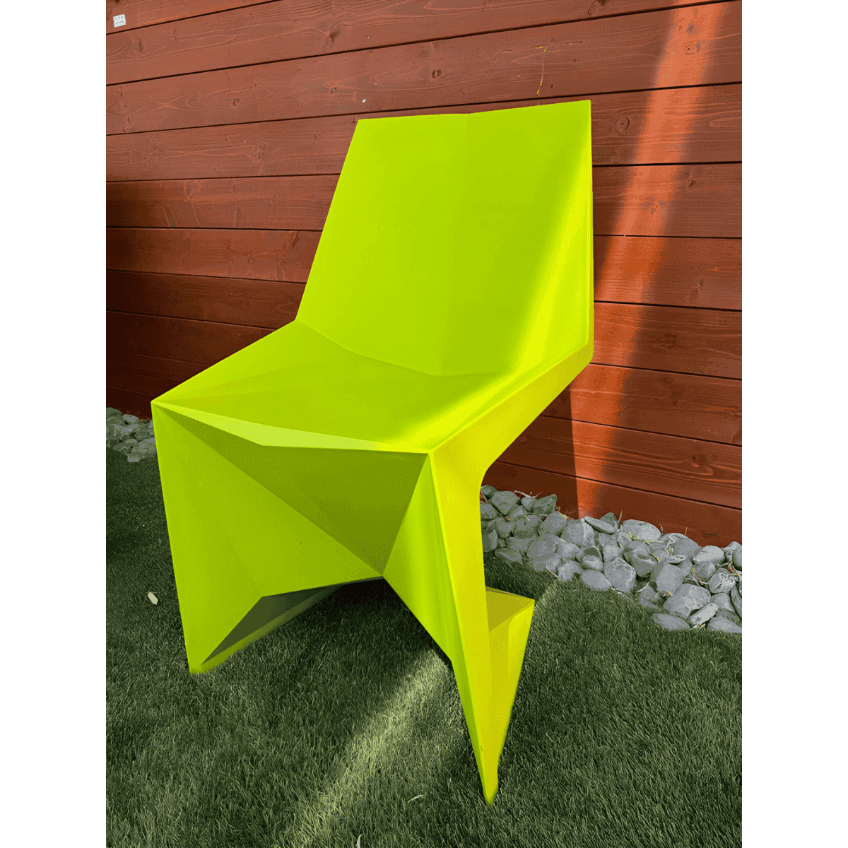 Vondom™ Voxel Chair, Sedie da Esterno di Design Verde Pistacchio
