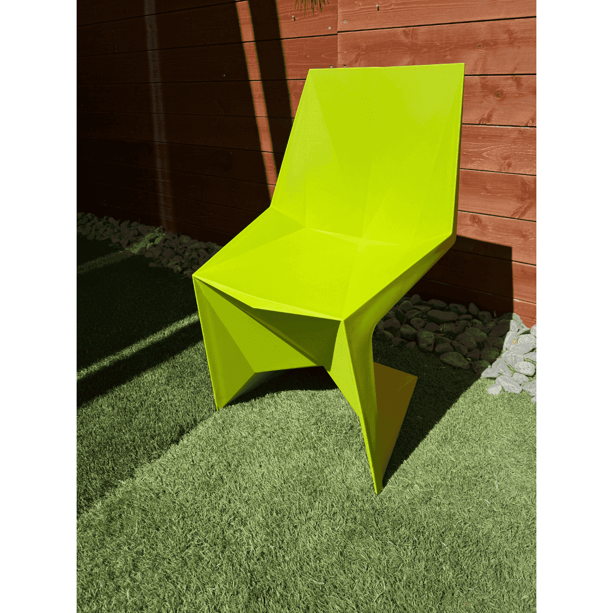 Vondom™ Voxel Chair, Sedie da Esterno di Design Verde Pistacchio