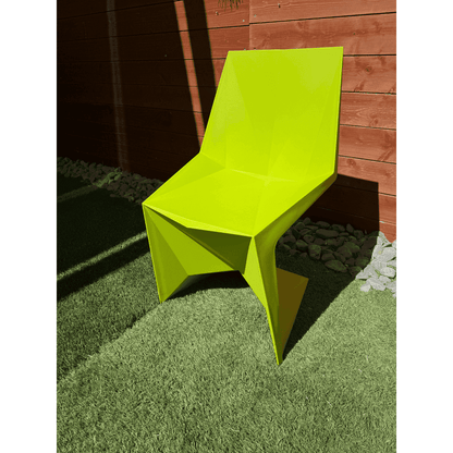 Vondom™ Voxel Chair, Sedie da Esterno di Design Verde Pistacchio