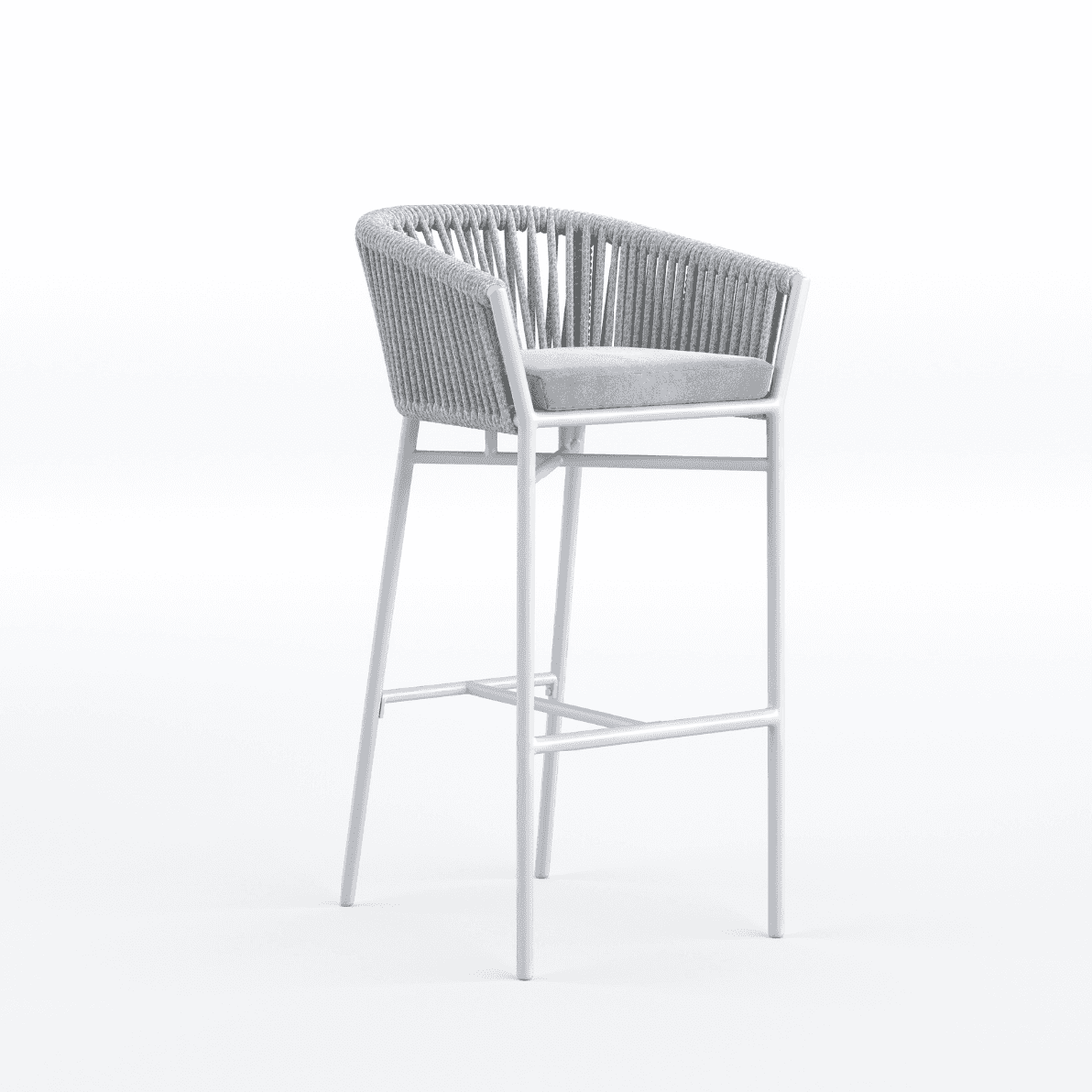 Solaris "Ermes", Sgabello a Corde Elegante e Resistente