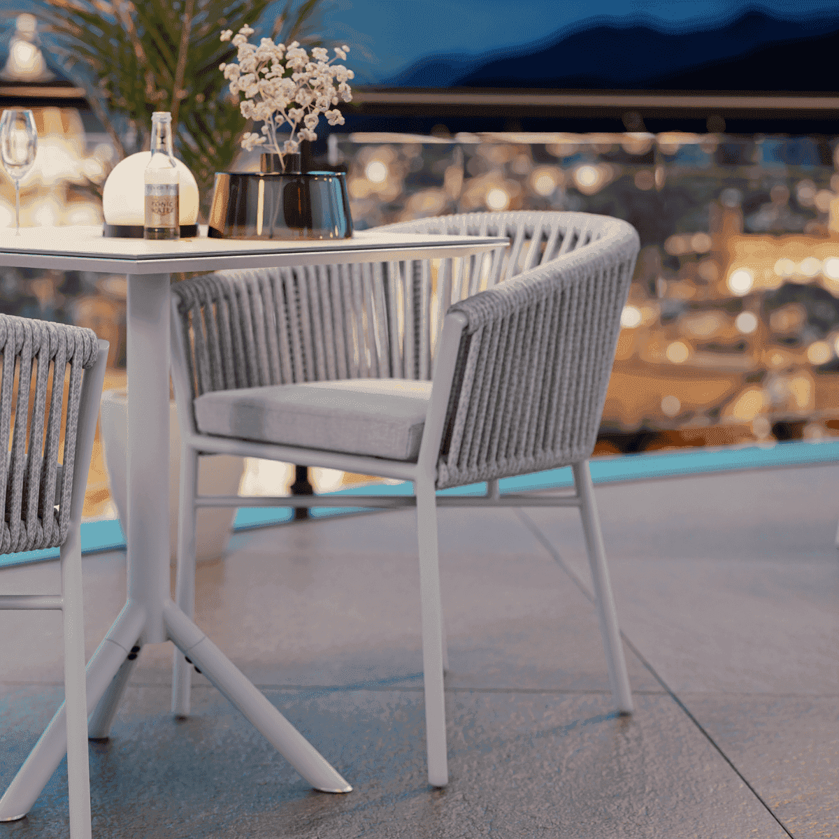 Solaris "Ermes", Sedie a Corde per Ambienti Esterni