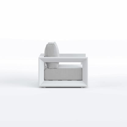 Solaris Kairos - Comodo ed Elegante Set Salotto Bianco da Giardino
