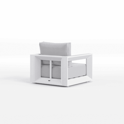Solaris Kairos - Comodo ed Elegante Set Salotto Bianco da Giardino