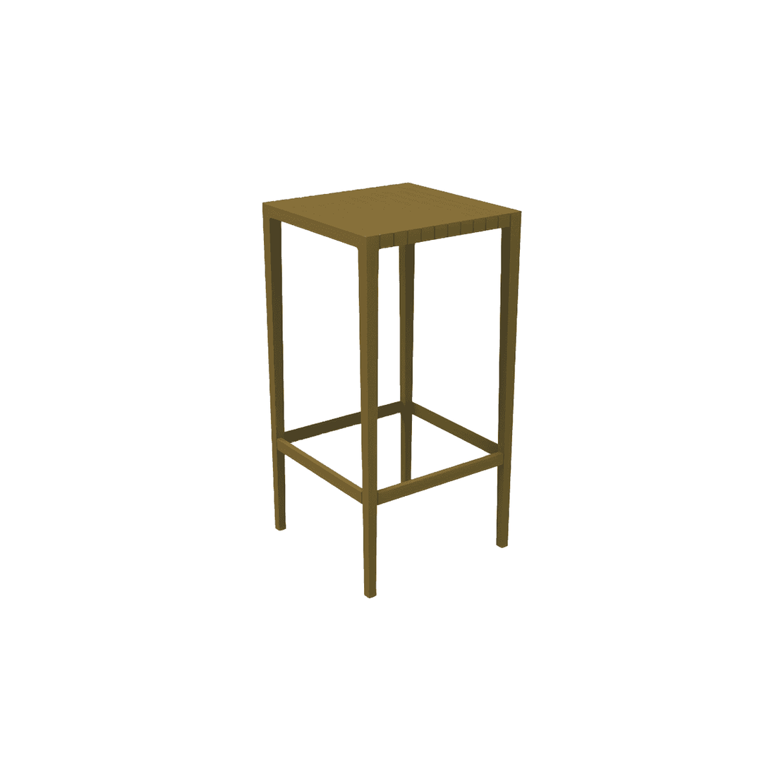 Vondom Spritz High Table, Tavolo Alto da Bar Mostarda