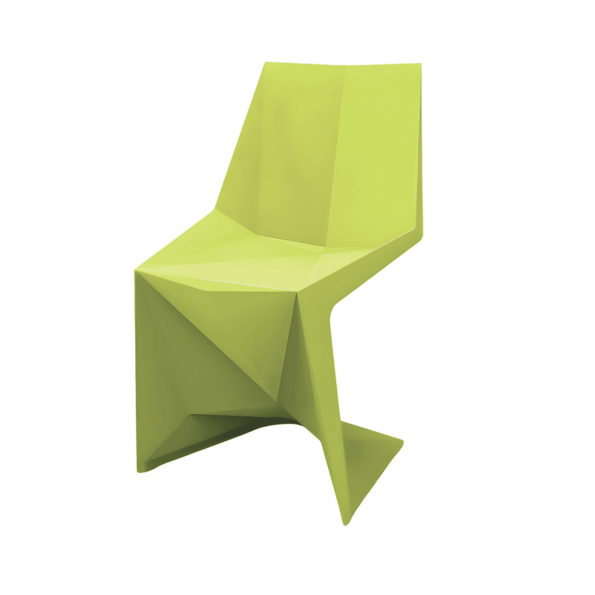 Vondom™ Voxel Chair, Sedie da Esterno di Design Verde Pistacchio