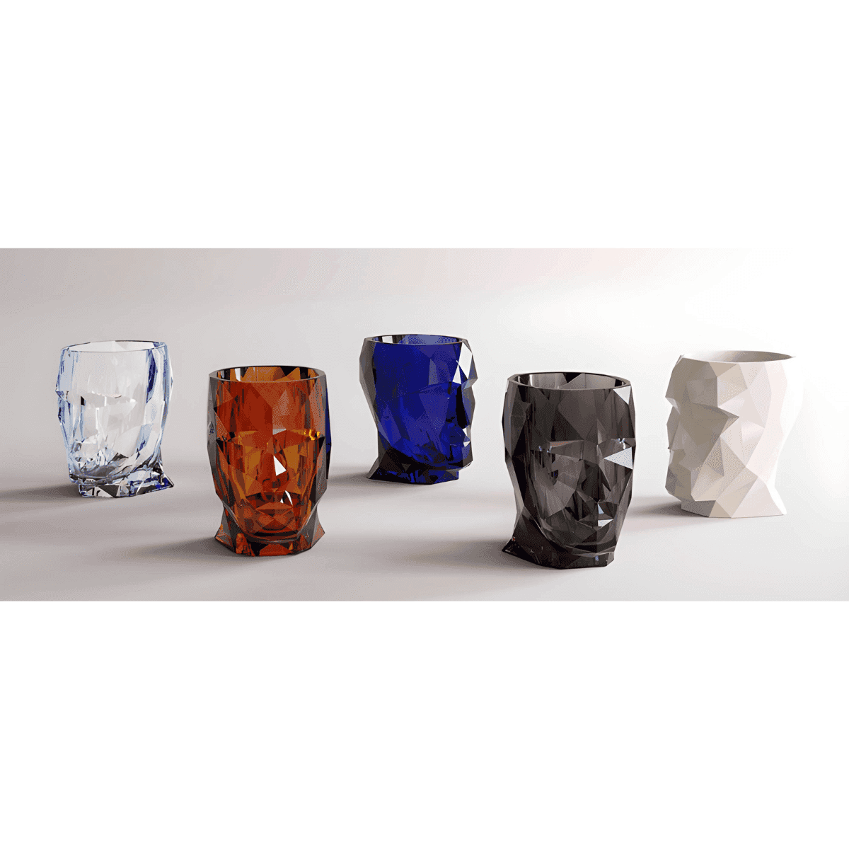 Vondom Adan Nano, Vaso Piccolo di Design per Esterni e Interni