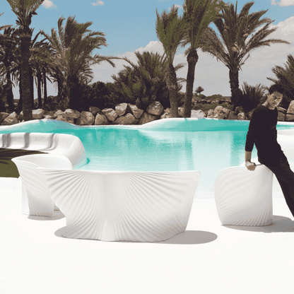 Vondom Biophilia Sofa, Divano da Esterno di Design di Ross Lovegrove