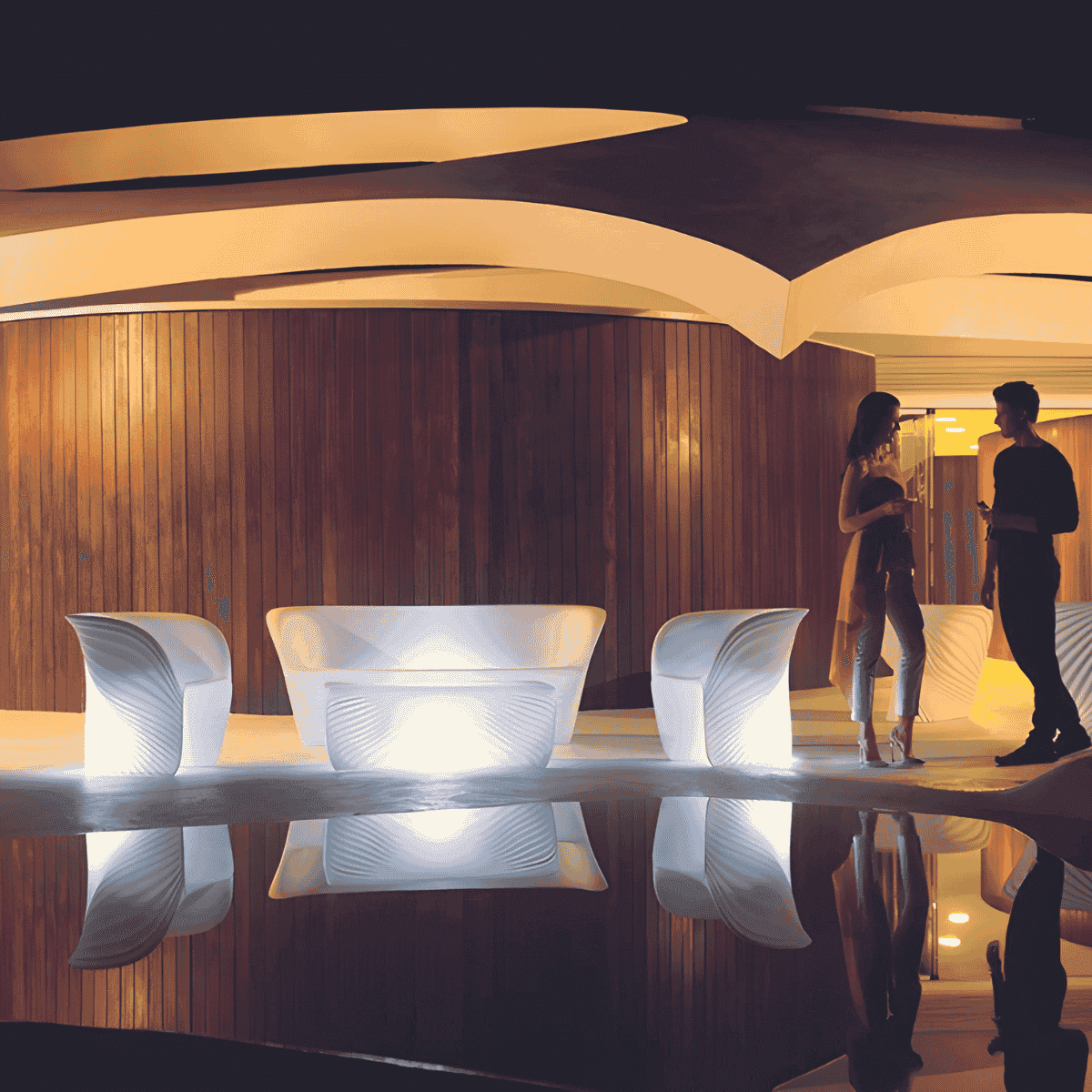 Vondom Biophilia Sofa, Divano da Esterno di Design di Ross Lovegrove