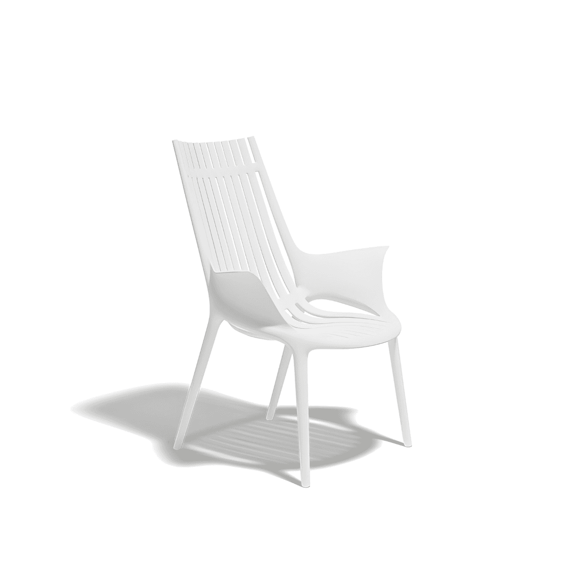 Vondom Ibiza Lounge Chair, Poltrona con Braccioli Ispirata all&