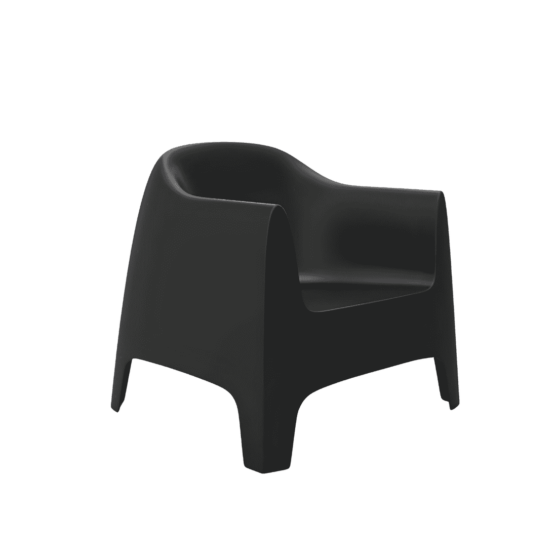 Vondom Solid Lounge Chair, Poltrona per Ambienti Esterni